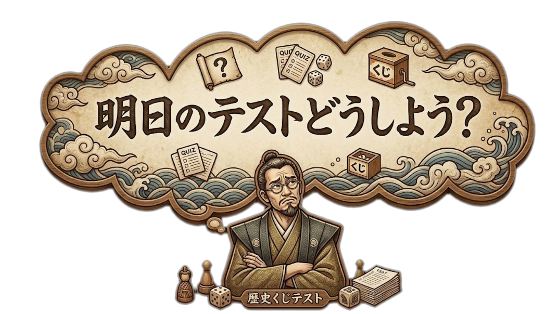 明日のテストどうしよう？